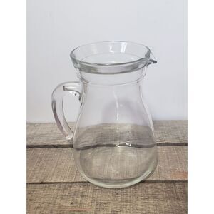 VINTAGE CERVE Clear Glass Carafe Pitcher